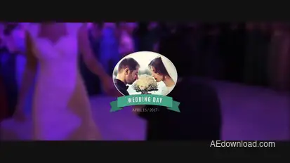 15 Wedding Titles Video Displays template preview