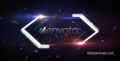 3D Arrow Logo Reveal Video Displays template preview