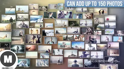 3D Photos Slideshow | Photo Slideshow for Festive like Party, Birthday, Wedding, Baby Shower Video Displays template preview