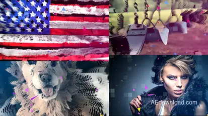 3D Stylish Slideshow Video Displays template preview