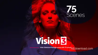 75 Slideshow Pack Video Displays template preview