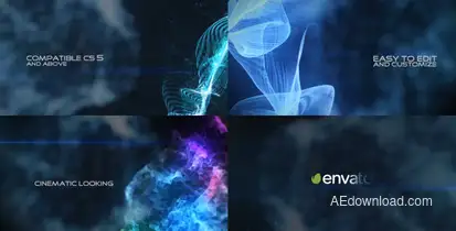 Abstract Colorfull Opener Video Displays template preview