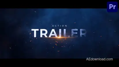 Action Trailer for Premiere Pro Premiere Pro template preview