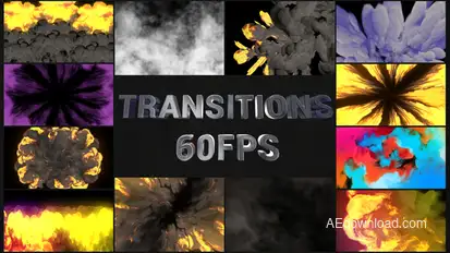Action VFX Transitions | After Effects Video Displays template preview