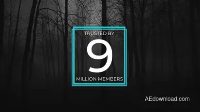 AE Titles 4k Video Displays template preview