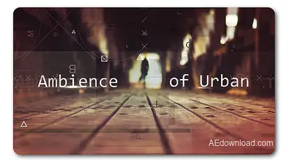 Ambience Urban | Parallax Slideshow Video Displays template preview