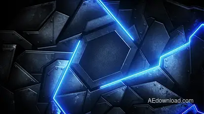 Ancient Tech Logo Video Displays template preview