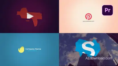 Logo Animation - Logo Reveal Premiere Pro template preview