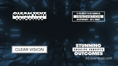 Animated Text for Premiere Pro Premiere Pro template preview