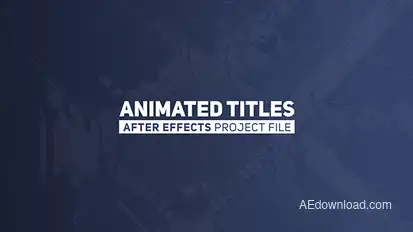 Animated Titles 2 Video Displays template preview