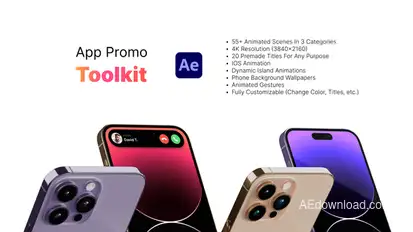 App Promo Toolkit || Phone 15 Pro Elements template preview