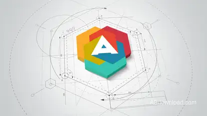 Architect Logo Reveal Video Displays template preview