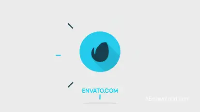 Arrow Logo Reveal Video Displays template preview