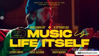 Artistic Cinematic Titles | MOGRT Premiere Pro template preview