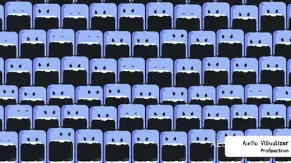 Audio Visualizer Premiere Pro template preview