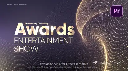 Awards Promo - Awards Show Premiere Pro template preview