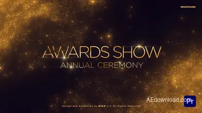 Awards Trailer Premiere Pro template preview