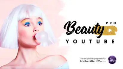 Beauty Pro - Youtube Pack Video Displays template preview