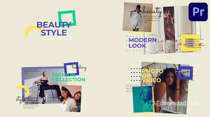 Beauty Style Promo for Premiere Pro Premiere Pro template preview