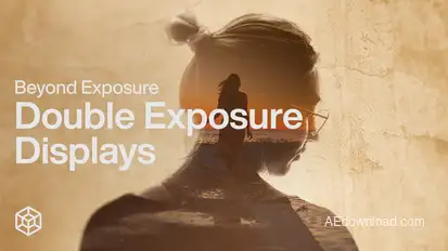 Beyond Exposure - Double Exposure Displays Video Displays template preview