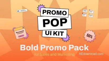 Bold Promo Pack | After Effects Titles template preview