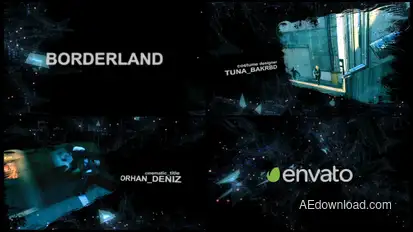 Borderland Video Displays template preview