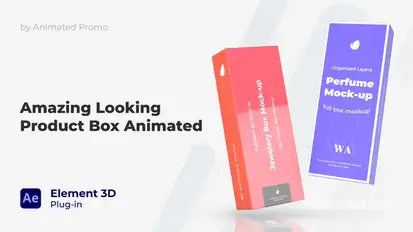 Box Mock-Up - Product Marketing Mockup Video Displays template preview