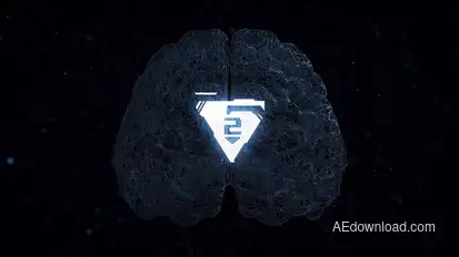Brain Logo Video Displays template preview
