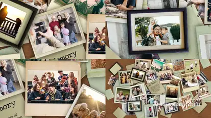 Bright Memories Slideshow | MOGRT Premiere Pro template preview