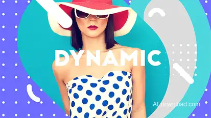 Bright Opener Video Displays template preview