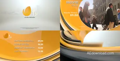 Broadcast Pack 2 Video Displays template preview