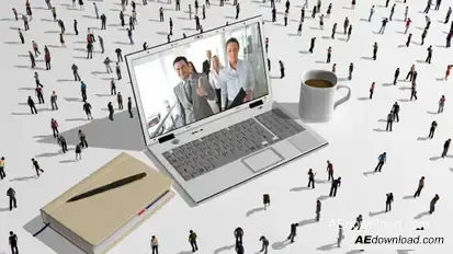 Business People Openers Video Displays template preview