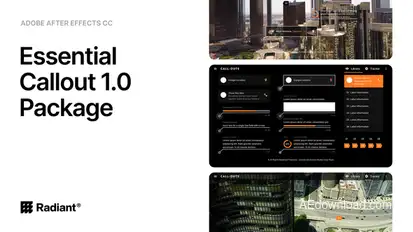 Call Out Video Displays template preview