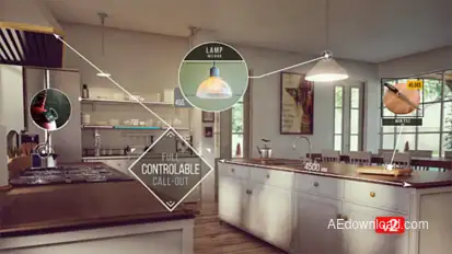 Call-Out Titles Video Displays template preview