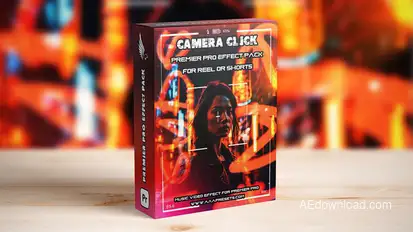 Camera Click Shakes transition premier pro for Reels, Shorts, and TikTok Premiere Pro template preview