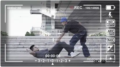 Camera Recording Overlay Pack | Motion Graphics Template Premiere Pro template preview