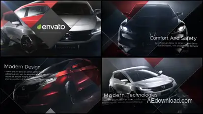 Car Dealer Promo Video Displays template preview