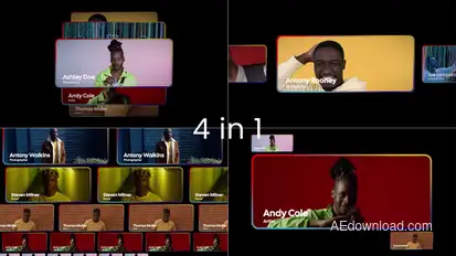 Carousels Elements template preview