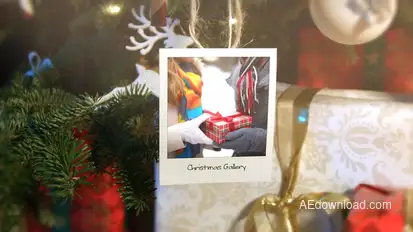 Christmas Photo Gallery Video Displays template preview