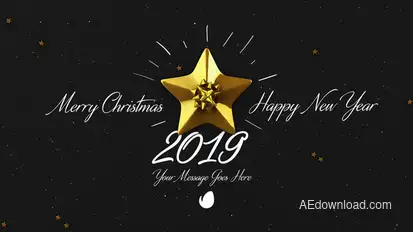 Christmas Cards | Pack Video Displays template preview