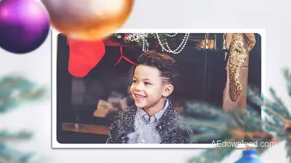 Christmas Holiday Slideshow Video Displays template preview