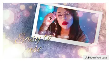 Christmas Holidays Slideshow Opener Video Displays template preview