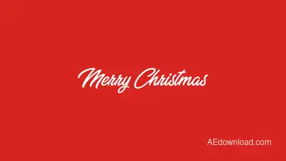 Christmas Intro Video Displays template preview