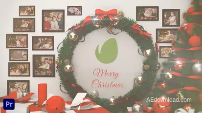 Christmas Joy | For Premiere Pro Video Displays template preview