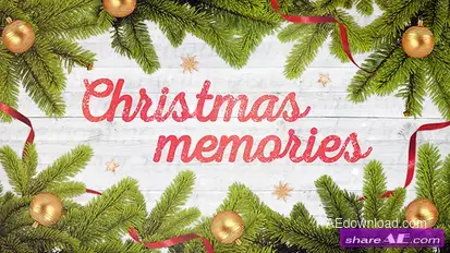 Christmas Memories – Videohive Video Displays template preview