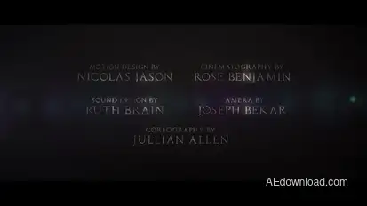 Cine Title V.1 Video Displays template preview