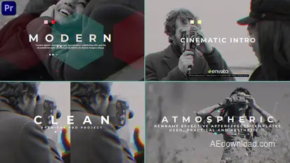 Cinematic Ambience Intro Premiere Pro template preview