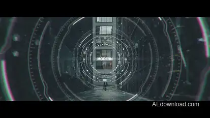 Cinematic Opener Video Displays template preview