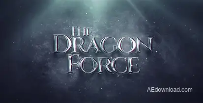 Cinematic Title Video Displays template preview