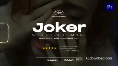 Cinematic Titles for Premiere Pro Premiere Pro template preview